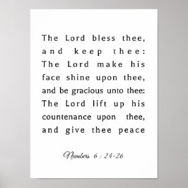 Poster A Bíblica Bênção Priestal