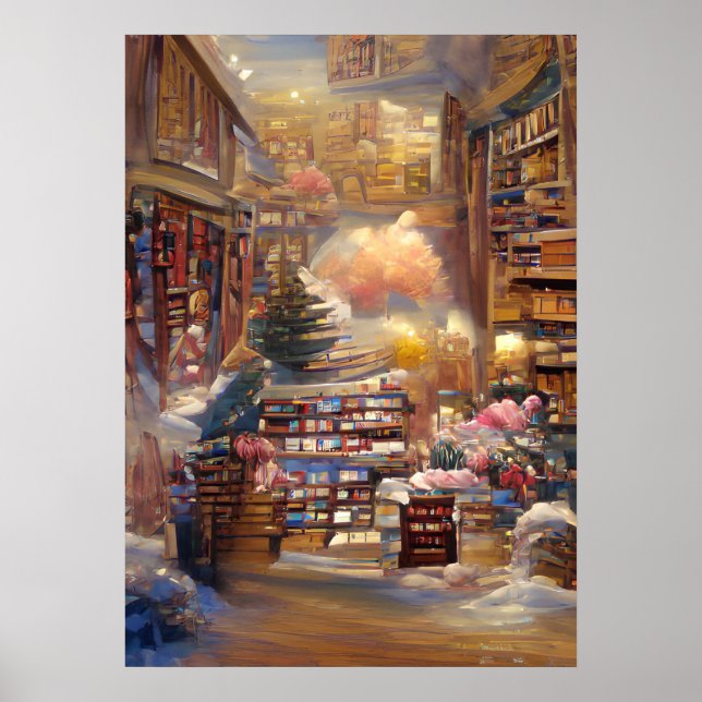 Poster A Biblioteca 📚 (Frente)