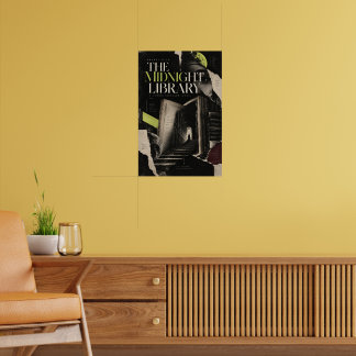 Poster A Biblioteca da Meia-Noite – Herói Editorial Gótic