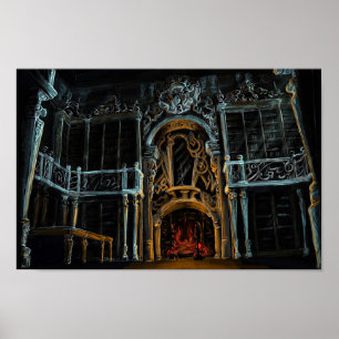 Poster A biblioteca do AON