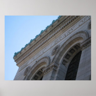 Poster A biblioteca pública