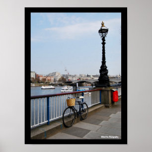Poster A Bicicleta pelo Tâmisa