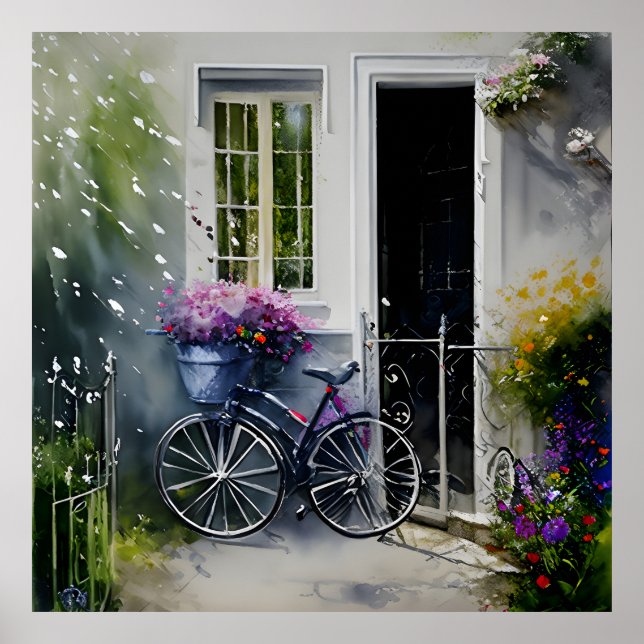 Poster A Bike do Jardim (Frente)