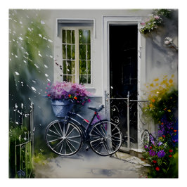 Pôster A Bike do Jardim