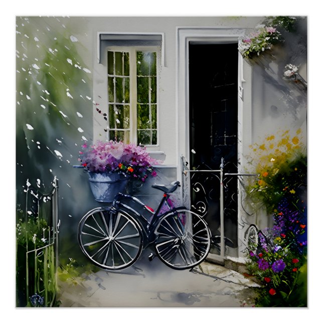 Pôster A Bike do Jardim (Frente)