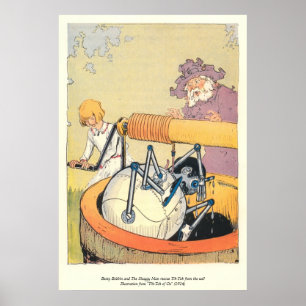 Pôster A bobina de Besty e o homem desgrenhado salvam Tik