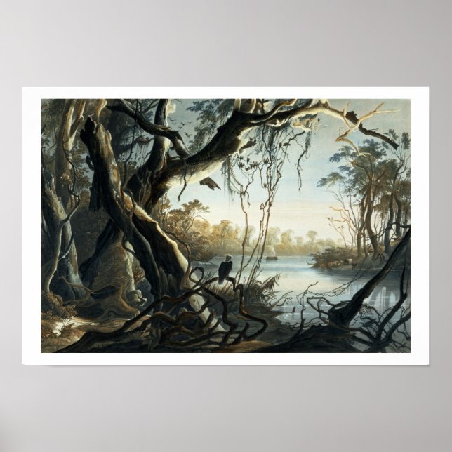 Poster A Boca do Rio Fox, Indiana, placa 5 de (Frente)