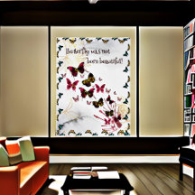 A Borboleta Não Era Uma Belo nascer