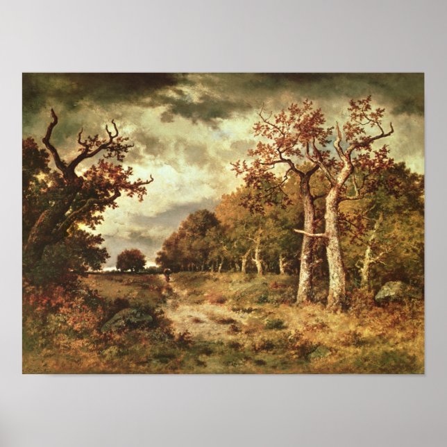 Pôster A borda da floresta, 1871 (Frente)