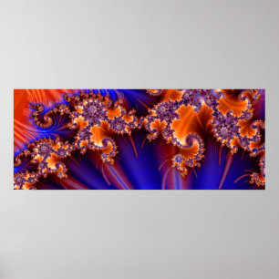 Pôster A borda do carboneto