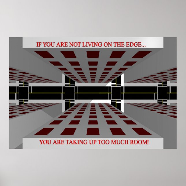 Pôster A borda (impressão) (Frente)