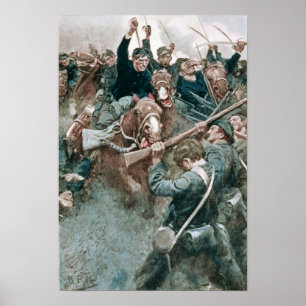 Pôster A brigada de Jackson que está como uma parede de