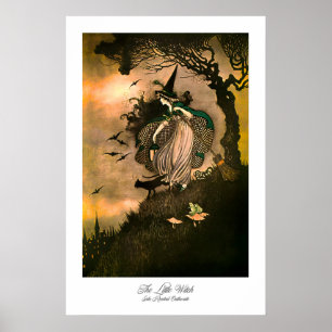Poster A Bruxa Pequena Arte Impressa por Ida Outhwaite Oc