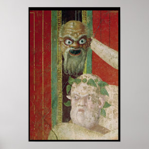 Pôster A cabeça do Silenus idoso