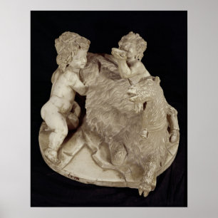 Pôster A cabra Amalthea, c.1615