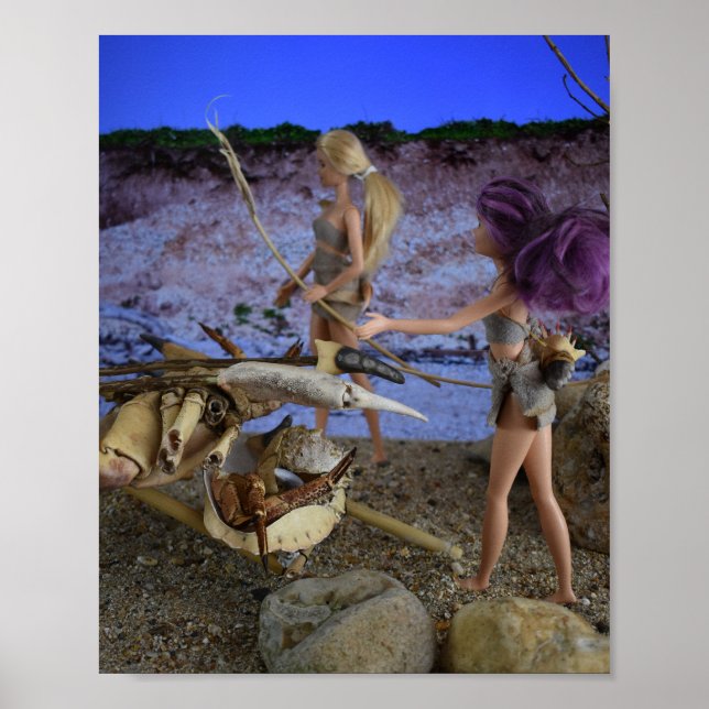 Poster A Caça Bem Sucedida. (Frente)