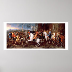 Pôster A caça do varrão de Calydonian, 1637-38