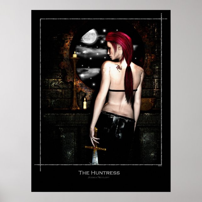 Pôster A Caçadora (Frente)