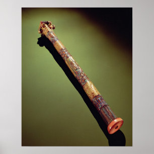 Poster A caixa do escrevente para juncos da escrita