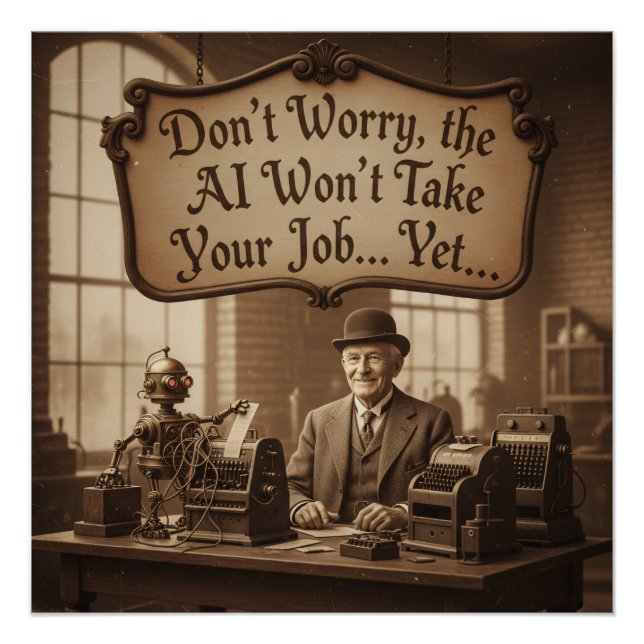 Pôster A Calmaria Antes da Tempestade Digital (Frente)