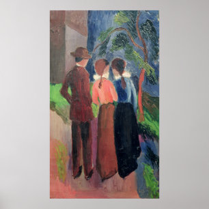 Pôster A caminhada, 1914