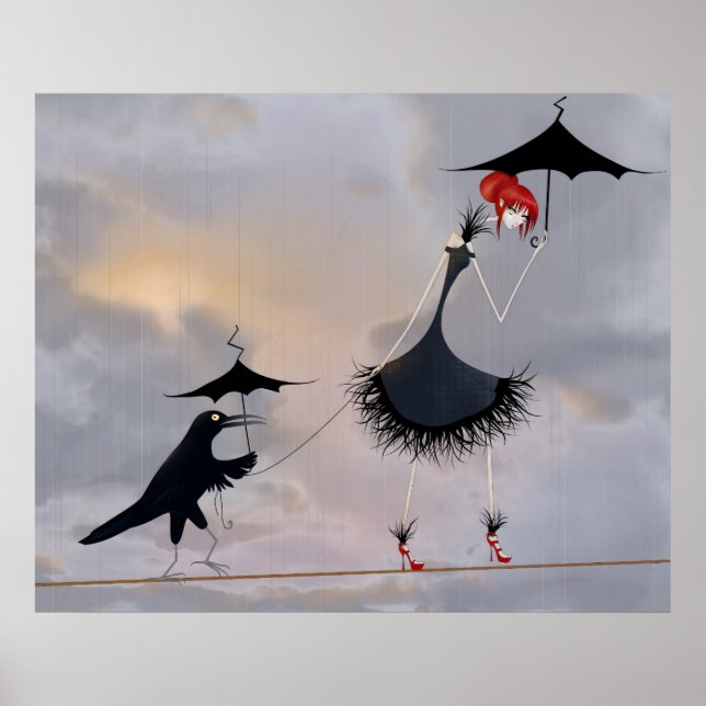 Pôster A caminhada sem fim (Frente)