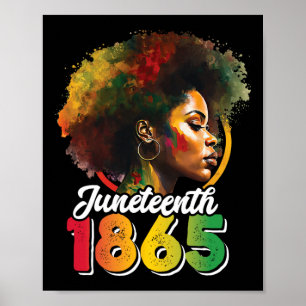 Poster A Camisa Do Dia Da Independência É Uma Mulher Pret