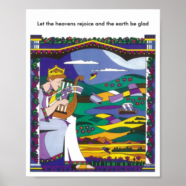 Pôster A canção de King David (Frente)