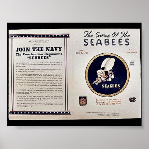 Poster A canção dos Seabees