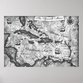 Poster A Canvas principal espanhola