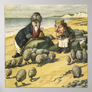 Poster A Canvas Walrus