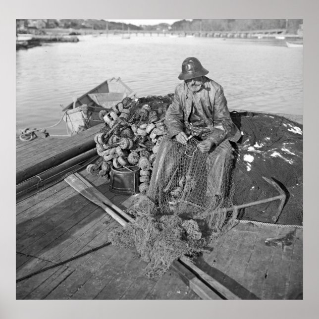 Pôster A Cape Ann Fish, Gloucester 1905 (Frente)