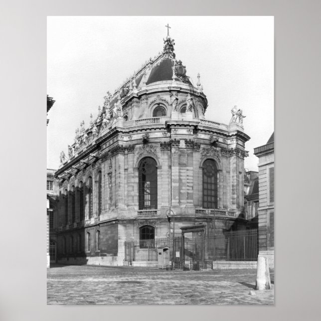 Poster A Capela Real, Chateau de Versalhes (Frente)