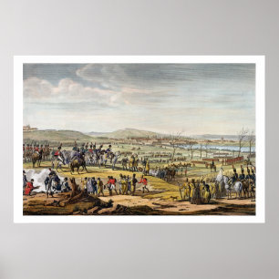 Pôster A captação de Ulm, o 17 de outubro de 1805,