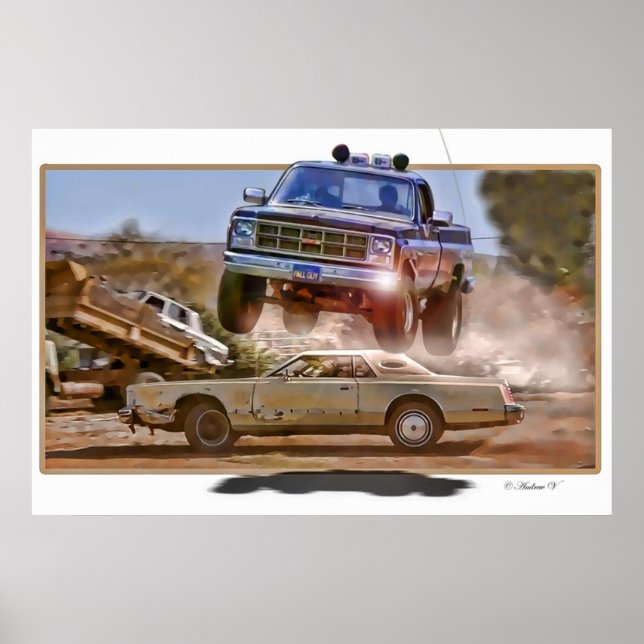 Poster A Cara de queda (Frente)