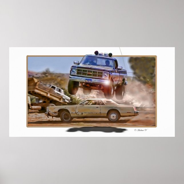 Poster A Cara de queda (Frente)