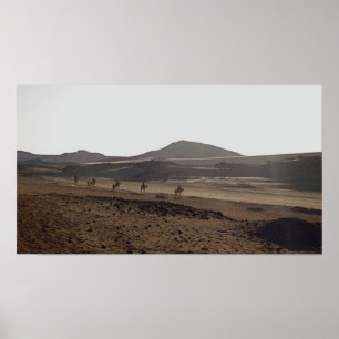 Pôster A caravana mantem-se mover-se