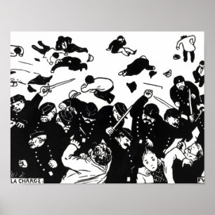 Pôster A Carga, 1893