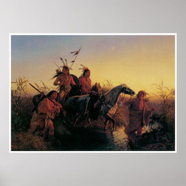 Pôster A Carregadora Cativa, 1854 (Frente)