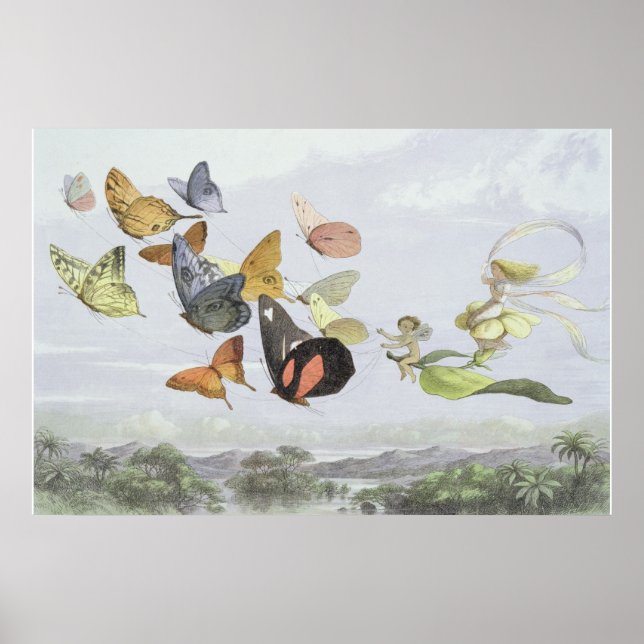 Poster A Carruagem da Rainha Fada | Elf World (Frente)