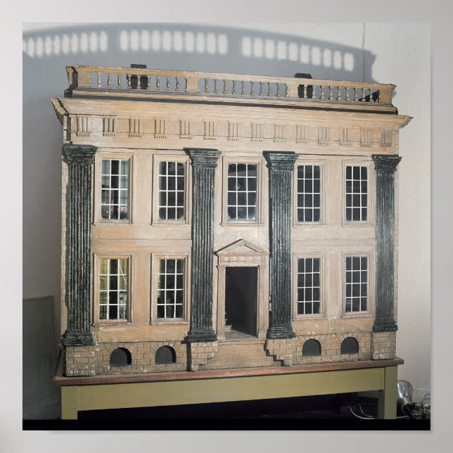 Pôster A casa da boneca inglesa da Excelente House (Frente)