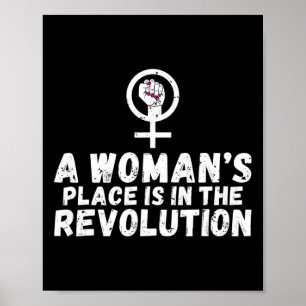 Poster A Casa Das Mulheres Está Na Revolução Forte Mulher