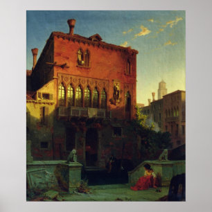 Pôster A casa de Othello, Moore em Veneza, 1856
