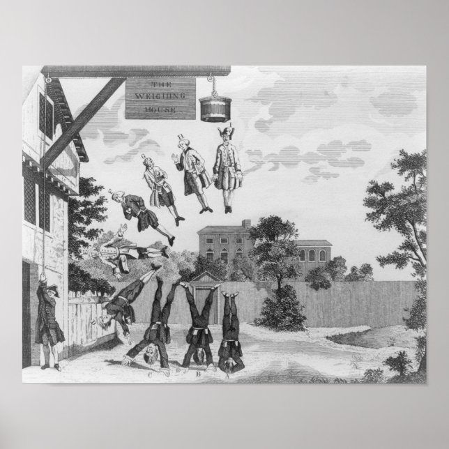 Poster A Casa de Pesagem (Frente)