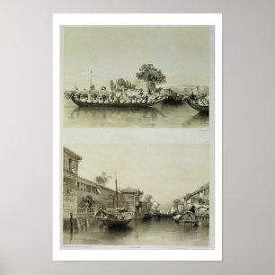 Pôster A casa do insensatez francês e de um comerciante