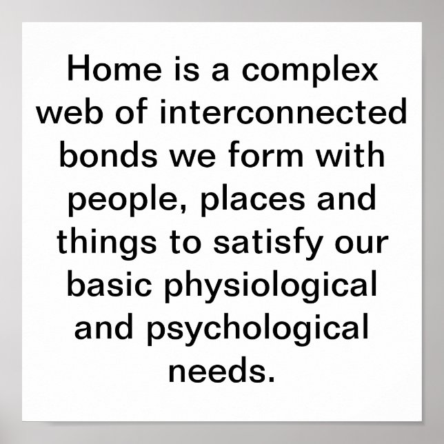 POSTER A CASA É ONDE... (Frente)