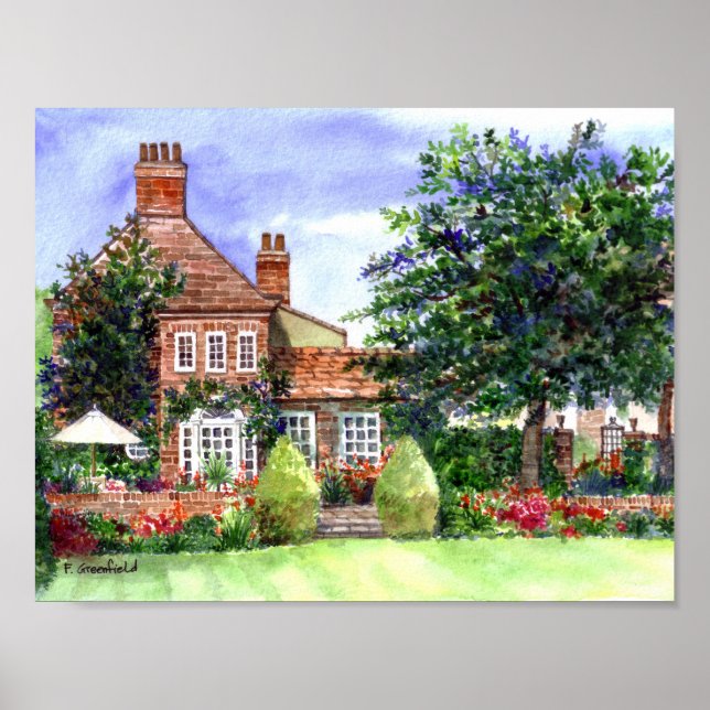 Poster A Casa Solarenga York por Farida Greenfield (Frente)
