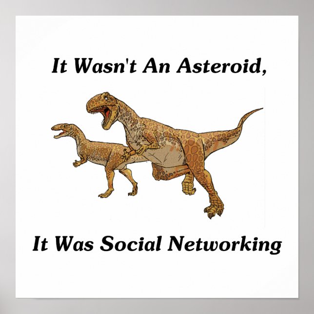 Pôster A Causa Real Da Extinção Do Dinossauro (Frente)