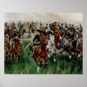 Pôster A cavalaria, 1895