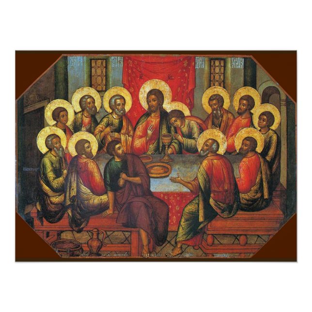 Pôster A Ceia do Senhor (Frente)